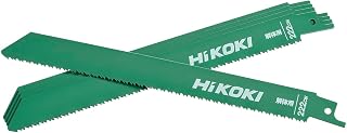 HiKOKI(ハイコーキ) 解体用 セーバーソーブレード レシプロソーブレード 全長200mm 刃厚1.3mm 山数10/14 コンビネーション刃 No.222CW 5枚入り 0037-6974