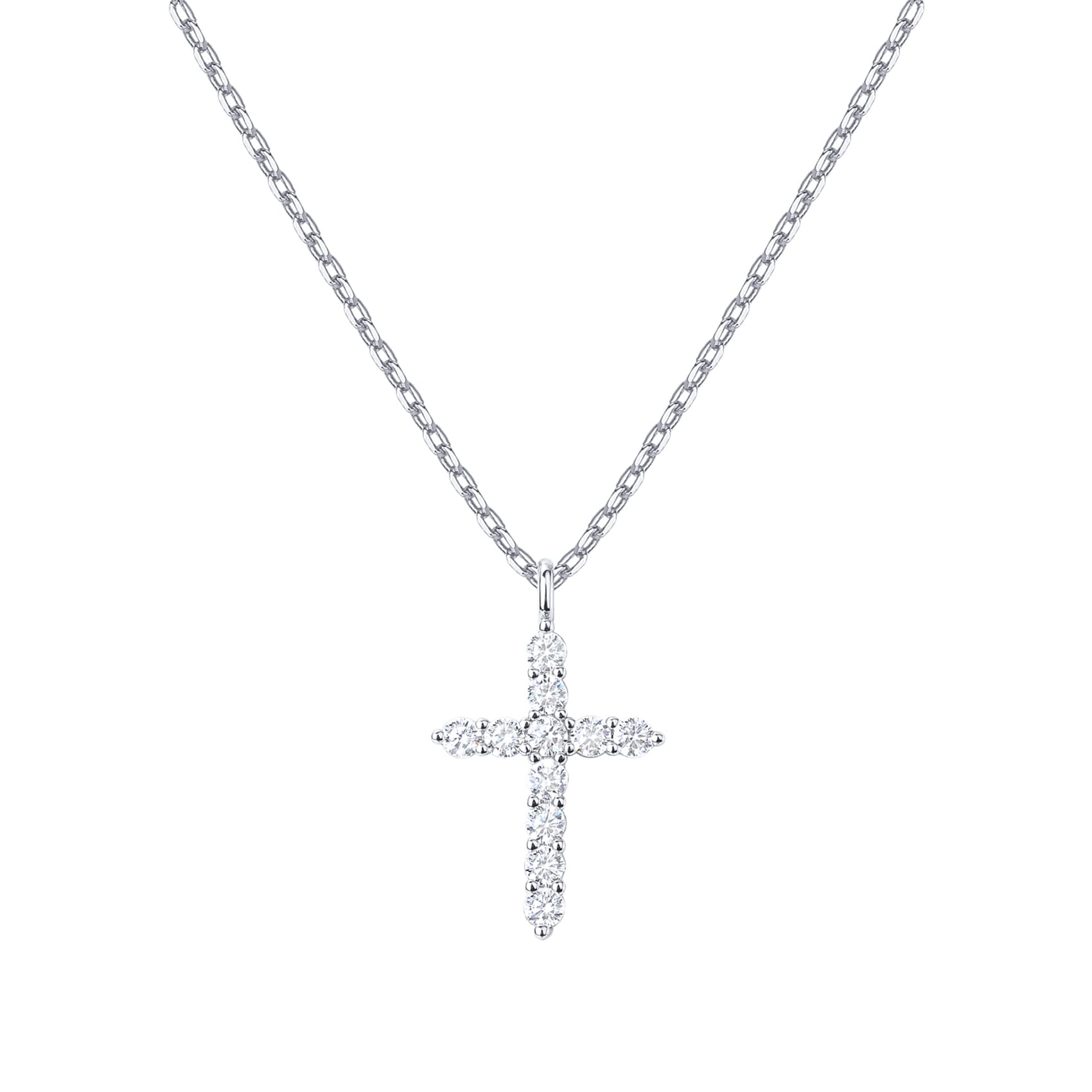 PAVOI 14K Gold Plated Cross Necklace for Women | Cross Pendant | Gold Necklaces 