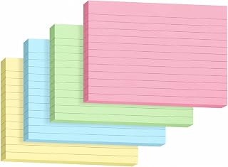 Hawksbill 250 Revision Card A6 Flash Cards (148mmX105mm) | Acid-Free Index Card for Home Office and Organization