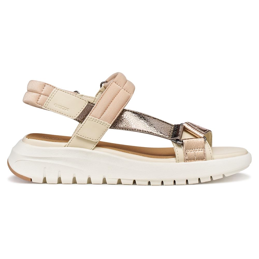 Geox D Flextride S D, Wedge Sandal Women