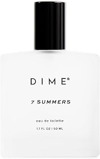 DIME Beauty 7 Summers Perfume for Women - Sweet Floral Eau de Toilette with Bergamot, Vanilla Orchid and Coconut, Clean, Vegan, Cruelty-Free Fragrance, 1.7 oz / 50 ml