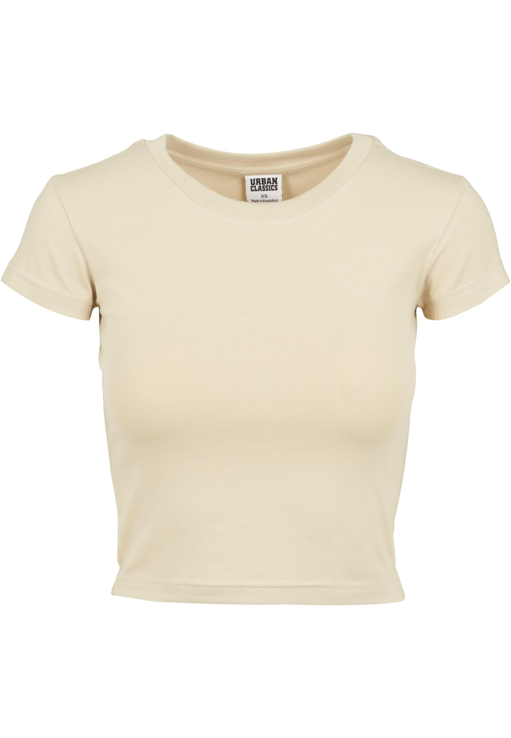 Urban Classics Women's Tb2754-ladies Stretch Jersey Cropped Tee T-Shirt