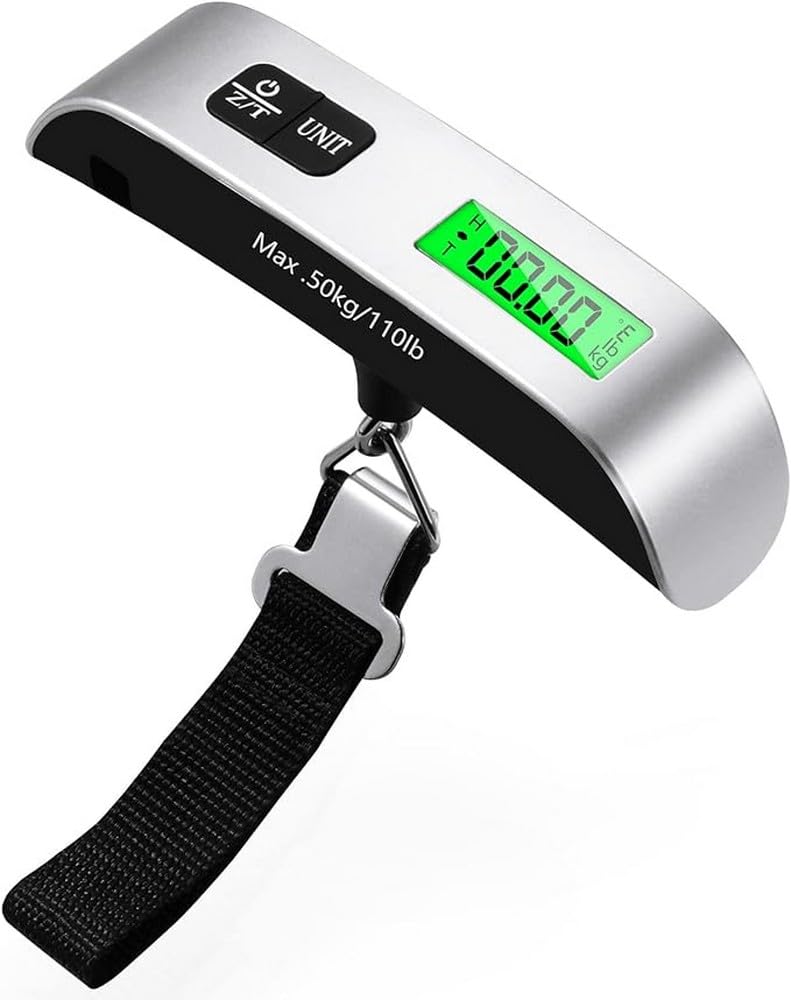 Blendura Digital Luggage Scale with Hook, Portable Scale 110 lb/ 50kg | Luggage 