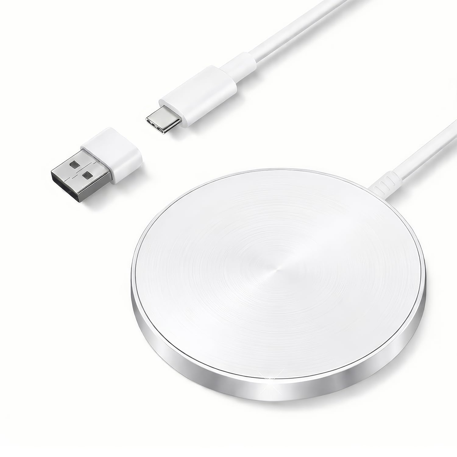Magnetic Wireless Charger, Mag-Safe Charger 15W Fast Charging for iPhone 18 Pro 