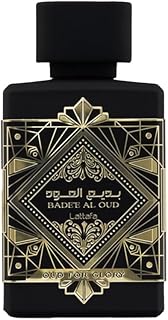 Lattafa Perfumes Bade'e Al Oud, Oud for Glory for Unisex Eau de Parfum Spray, 3.4 Ounce