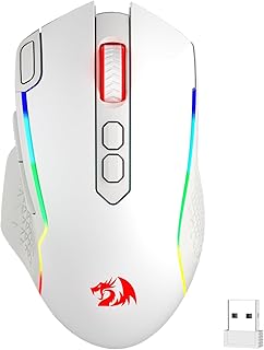 Redragon M810 PRO Wireless RGB Gaming Mouse 10000 DPI Remapping Keys