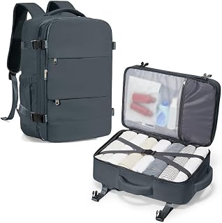 SZLX Vacuum Backpack Travel Bag with Pump Ryanair Cabin Bags 40x30x20