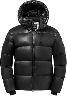 wantdo Men's Winter Coats Puffer Parka Jacket Warm Windproof Coat with Hood