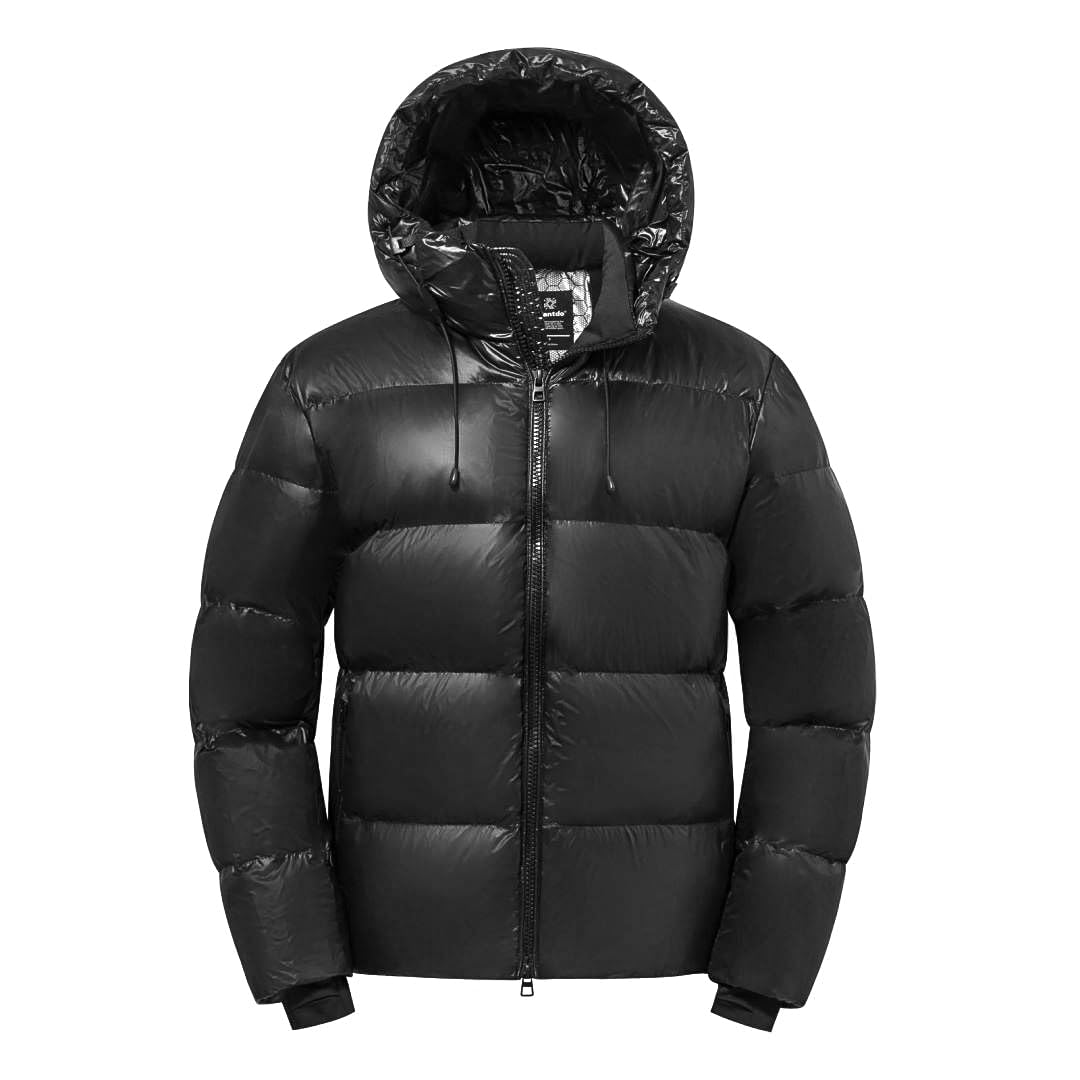 wantdo Men's Winter Coats Puffer Parka Jacket Warm Windproof Coat with Hood