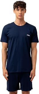 Fila Men's Short Pyjamas 100% Cotton, Men's Sleepwear