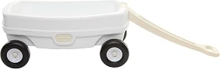 Little Tikes Cloud Collection Lil’ Wagon – White, Classic Kids Pull Wagon, Durable Plastic Toy, Indoor/Outdoor Play, Easy-Pull Handle, Boys and Girls Ages 18 Months+