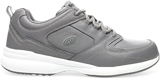 Propet Mens Life Walker Sport Walking Walking Sneakers Shoes - Black
