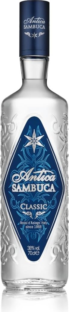 Antica Sambuca, Classic Anise Liqueur, 70cl, 38% ABV, Italian Recipe | Star Anis