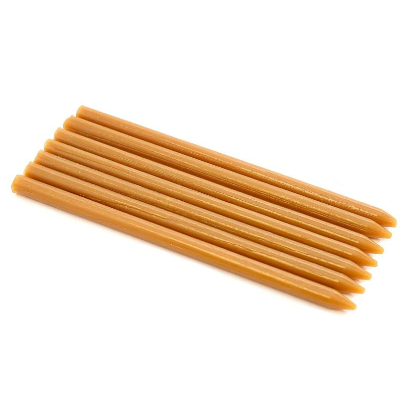 Brown Inlay Wax - Model Casting - Brown Sticky Wax Sticks - 1 OZ of Wax - Used D