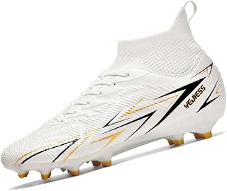 Football Boots Men's High Top Professional Football Shoes Youth Athletics Training Shoes Outdoor Sports Artificial Grass Football Shoes Football Boots