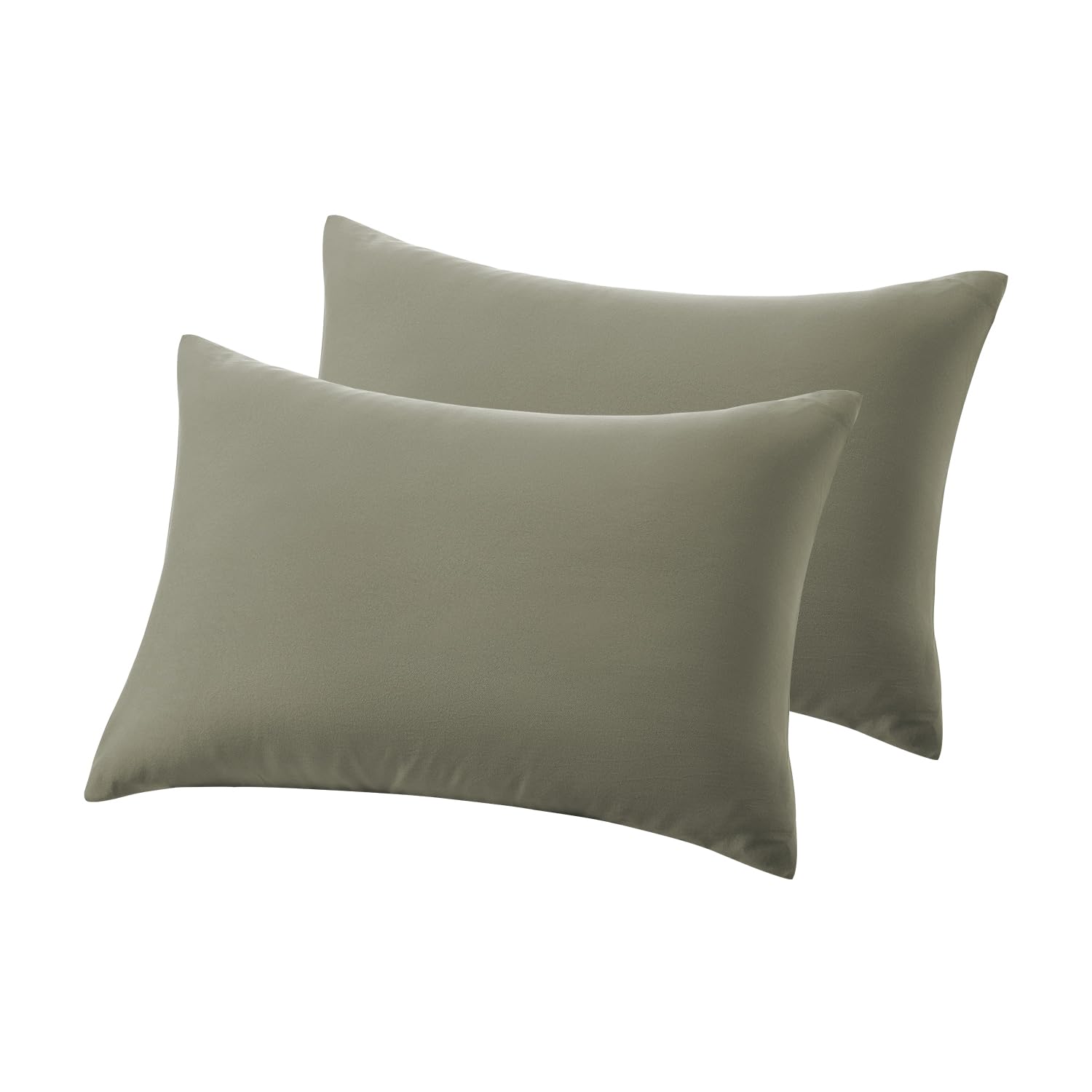 Kumori Washed Pillowcase, Set of 2, 16.9 x 24.8 inches (43 x 63 cm), Envelope Ty