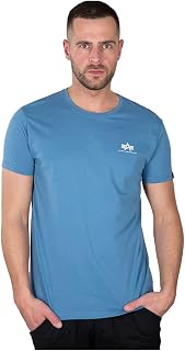 ALPHA INDUSTRIES Alpha Indutries Basic T Small Logo Neon Print T-Shirt for Men (Pack of 1)