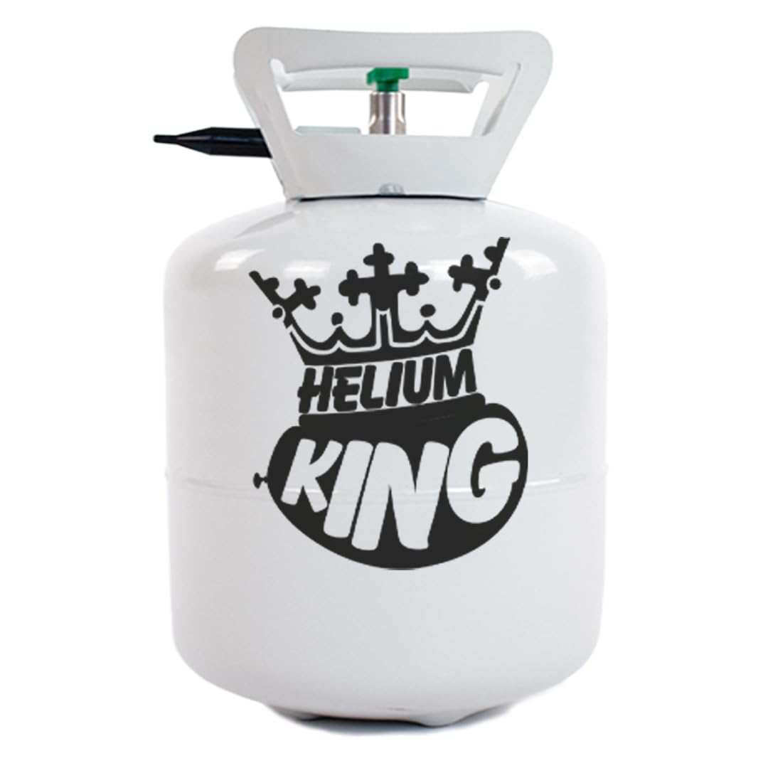 Helium King Large Helium Gas Canister - Will fill 50 9 Inch Balloons