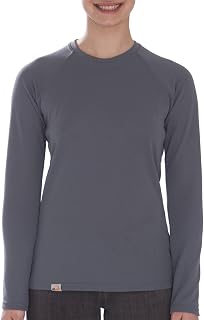 iQ-UV Women's Long Sleeve Sports Shirt - UV Shirt for Women for Leisure & Sports - Rash Guard with UPF 50+ UV Protection - Long Sleeve Sports Shirt for Women - Ideal for Sports or Swimming