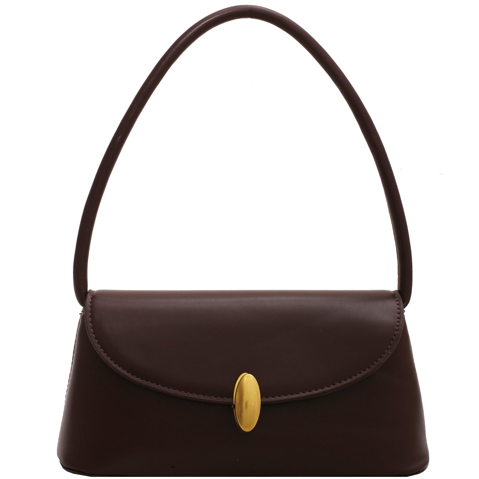 Retro Shoulder Bag for Women, Leather Small Tote Handbag Hobo Cute Clutch Should