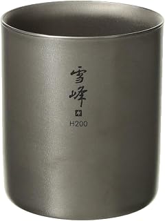 Snow Peak Stacking Mug with Sticker, Snow Peak H200