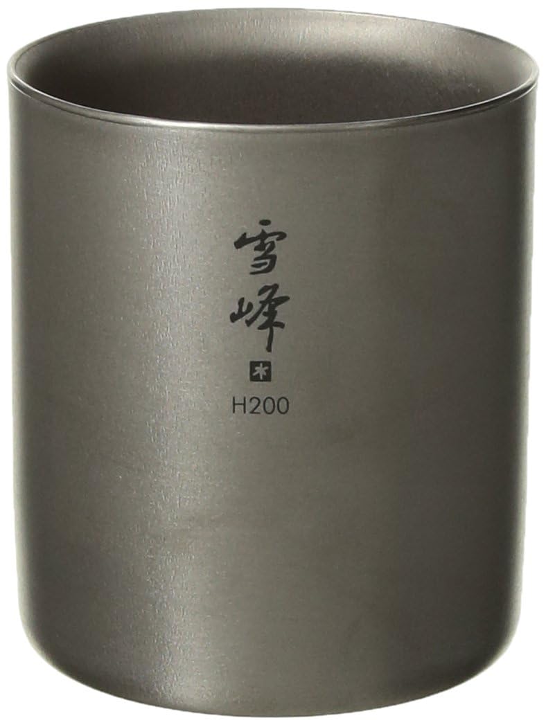 Snow Peak Stacking Mug with Sticker, Snow Peak H200