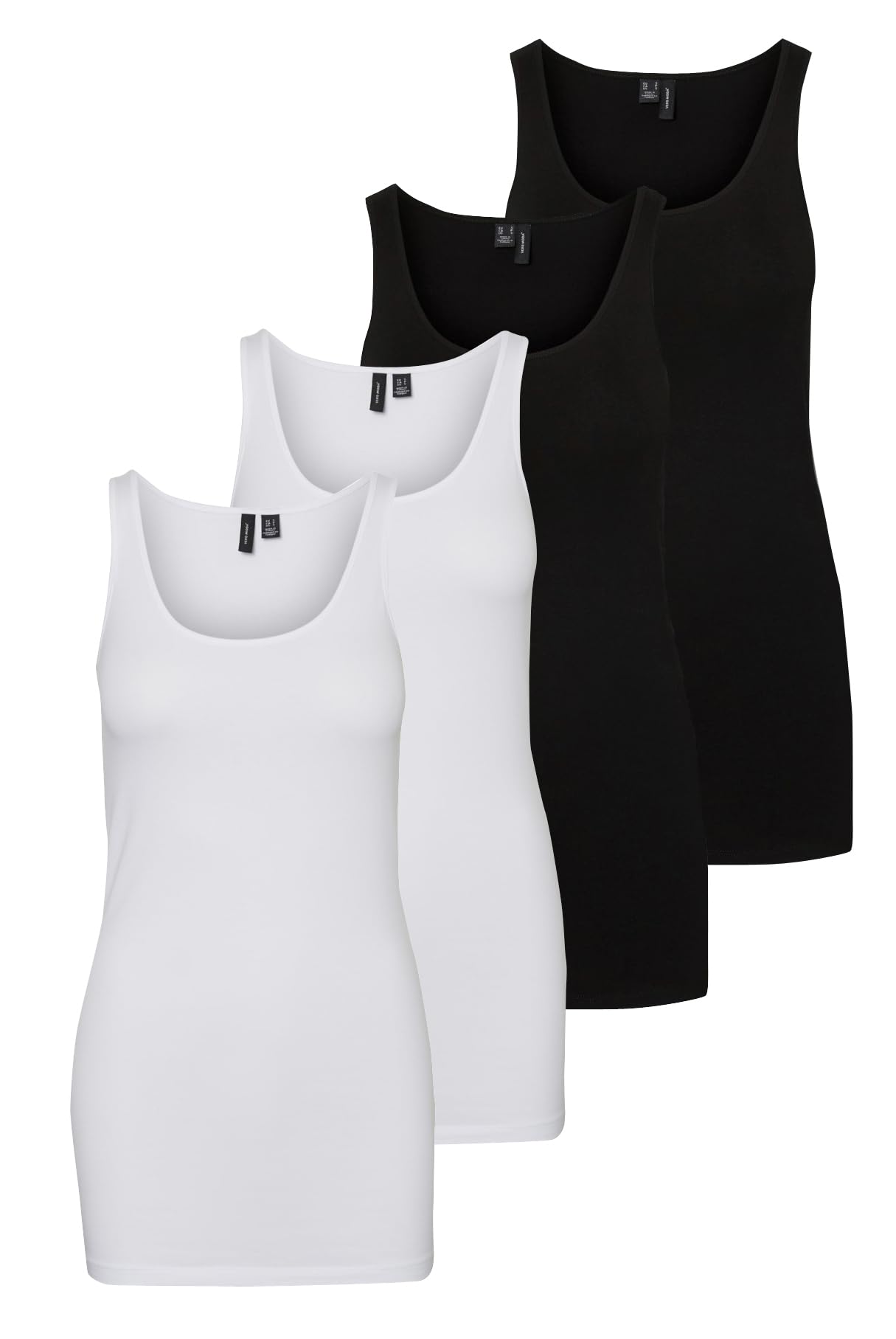 VERO MODA VMMAXI My Soft Long Tank Top GA 3P – Women's Tank Top