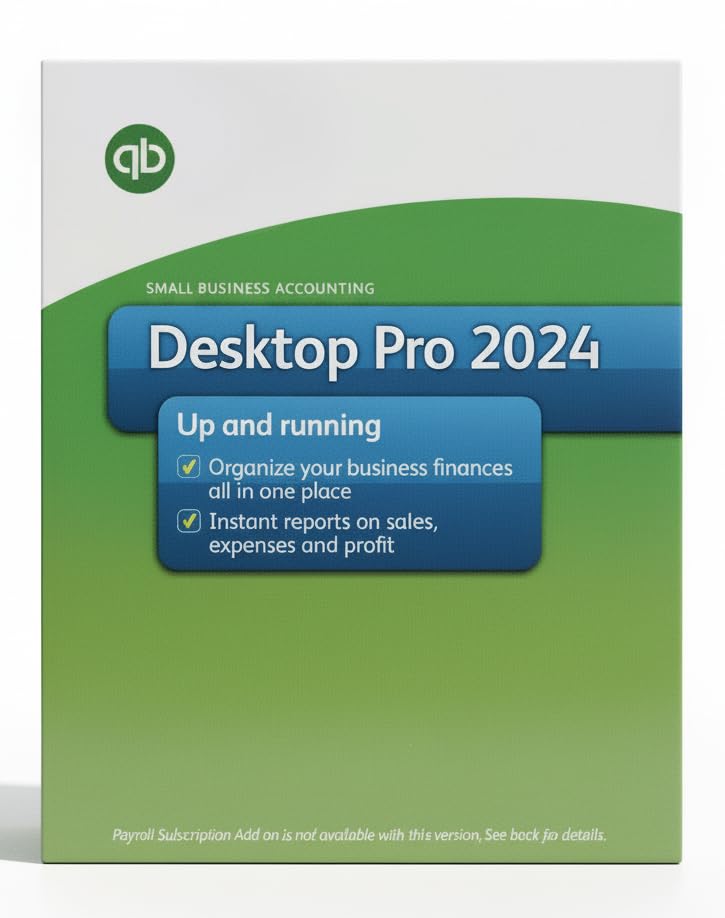 Quick-Book Desktop Pro 2024 | 3 User's | Lifetime