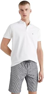 Tommy Hilfiger Men's Short Sleeve Cotton Pique Polo Shirt in Regular Fit 2024 Collection