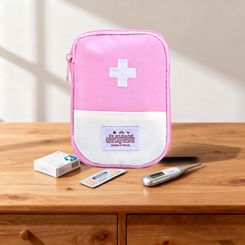 Medical Kit First Aid Bag Small Medicine Organizer Case Empty First Aid Bag for 