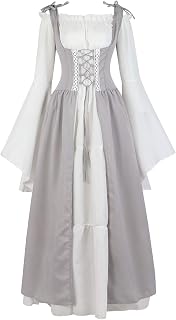 Hengzhifeng Halloween Dress Adult 18th Century Renaissance History Period Party Dress Female Fancy Dress Witch