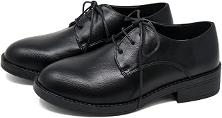 AAA+Feminine Women's 3570 Lace Up Shoes, Oxford, 1.4 inch (3.5 cm) Heel, Low Heel, Low Cut, Mannish