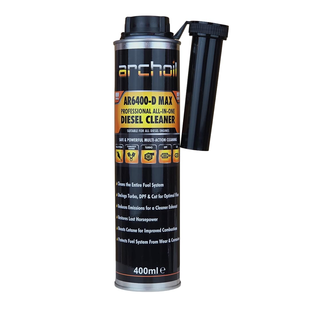 Archoil AR6400-D MAX Pro Diesel DPF, Turbo, CAT, Injector Cleaner - 400ml | Comp