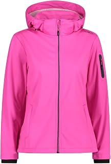 CMP Women's Softshell Jacket in Light with Removable Hood Softshell Jacket