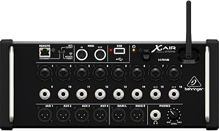 Behringer X AIR XR16 16-Input Digital Mixer for iPad/Android Tablets with 8 Programmable Midas Preamps, 8 Line Inputs, Integrated Wifi Module and USB Stereo Recorder