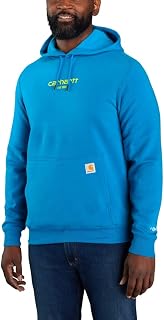 Carhartt Men's Lightweight Sweatshirt with Force Relaxed Fit Logo
