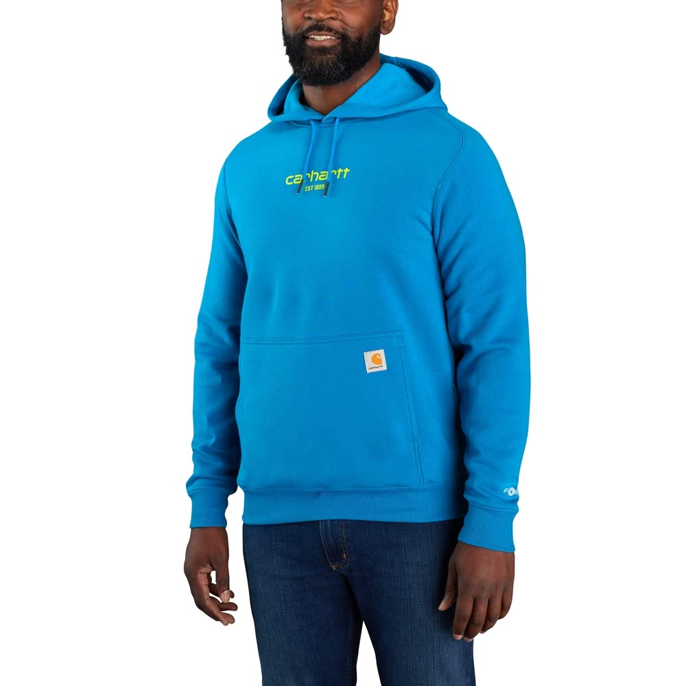 Carhartt Men's Lightweight Sweatshirt with Force Relaxed Fit Logo
