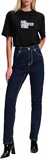 Karl Lagerfeld Jeans Donne High Rise Tapered Denim