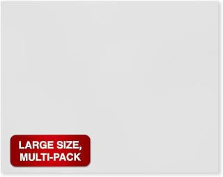 Merangue Bristol Board, Smooth 12-Point Coated Paper Craft Board, Versatile Poster Board, Art Supplies, 22" x 28", Pack of 24, White