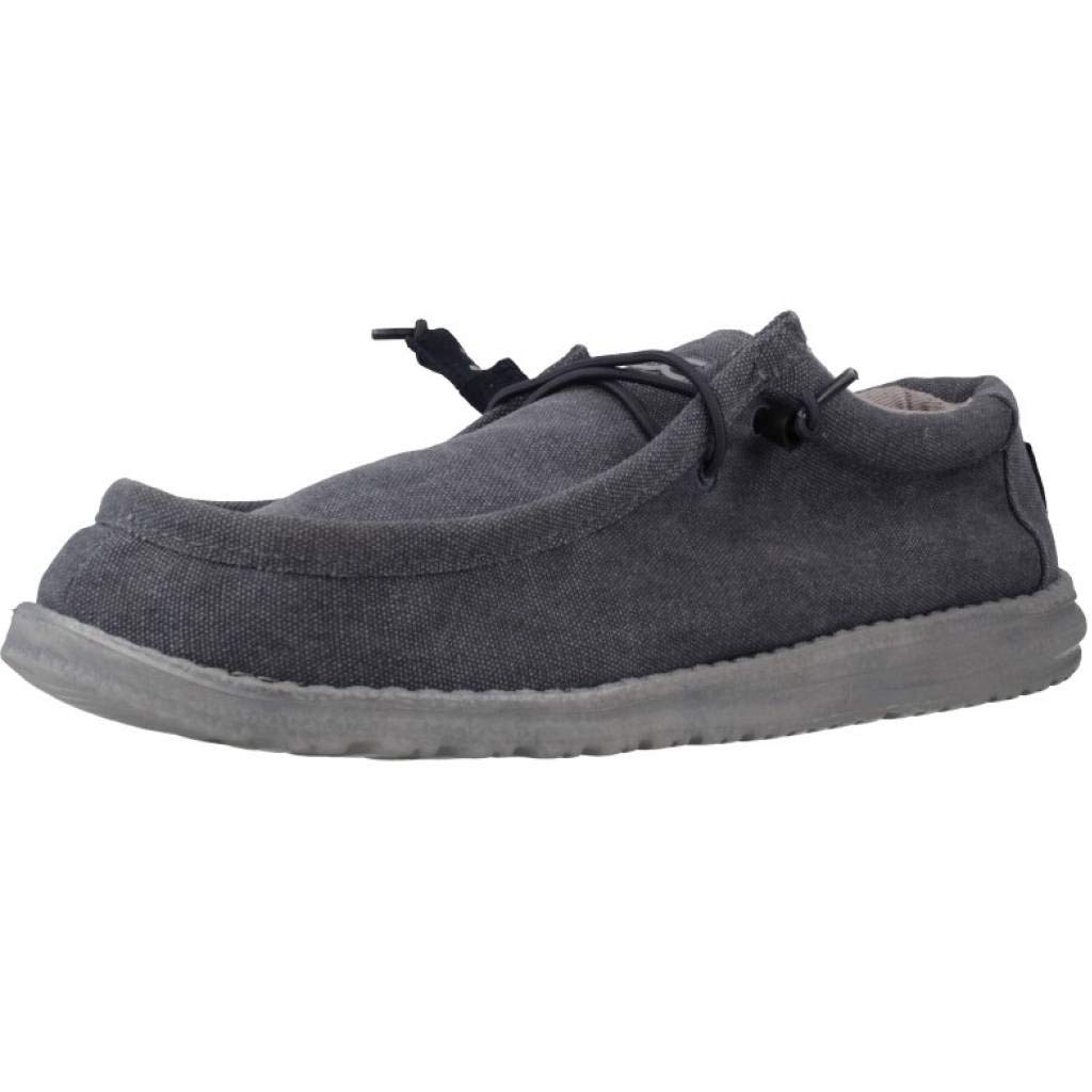 Heydude Wally - Casual Men's Shoes - Color Oceano - Lightweight Comfort - Ergono