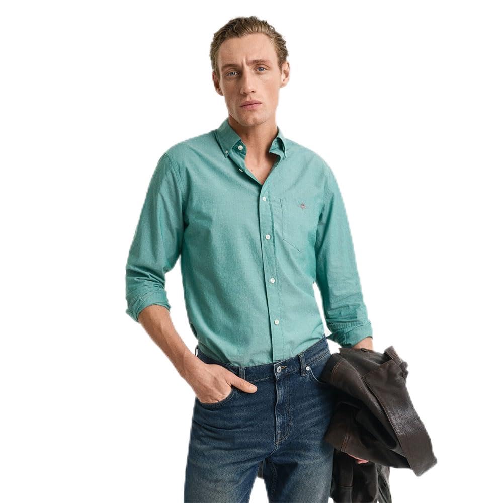 Gant Reg Poplin Men's Elegant Shirt (Pack of 1)