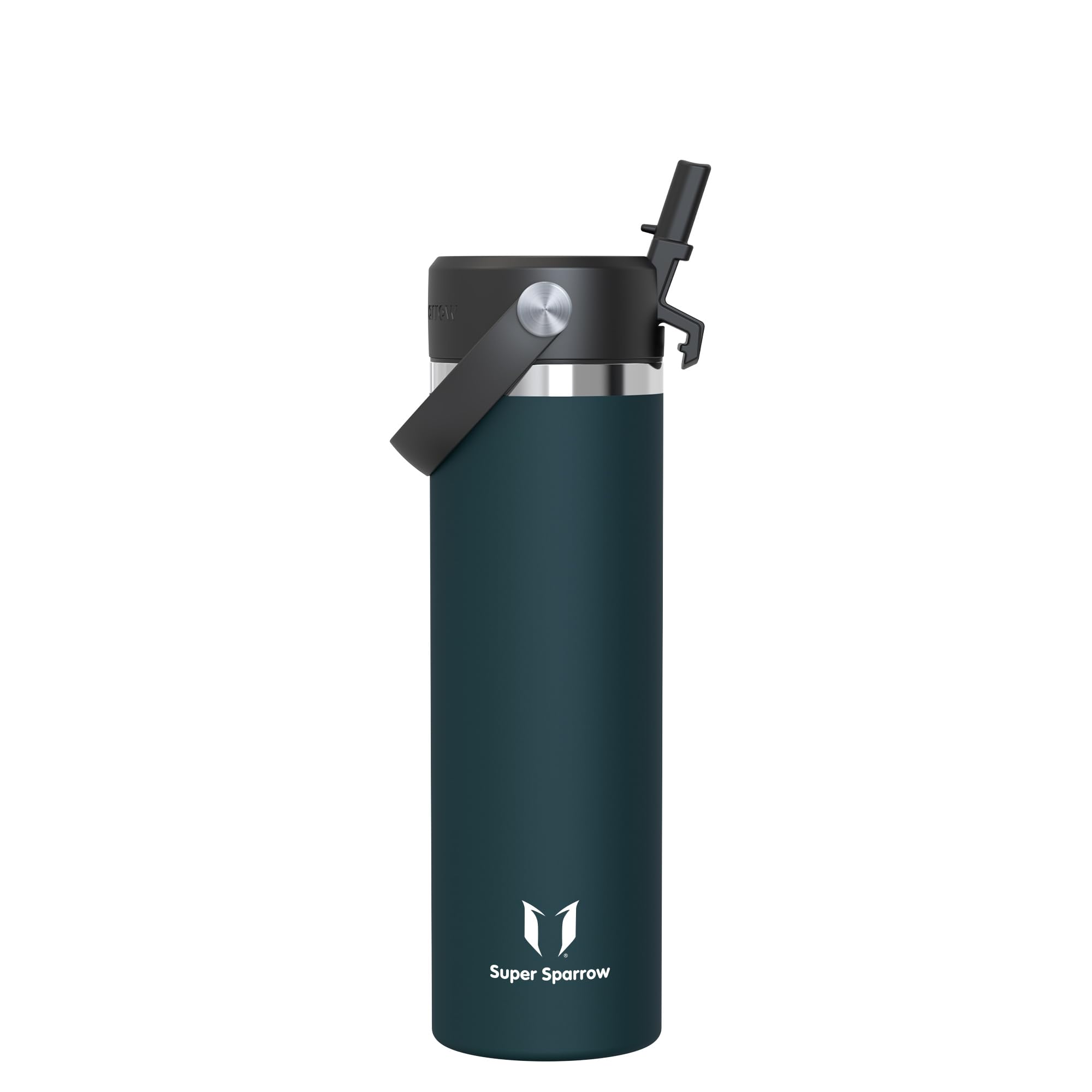 Sparrow Stainless Steel Water Bottle 750ml Thermal Straw Bottle – Thermos