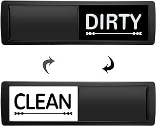 Dirty Clean Dishwasher Magnet, Dishwasher Clean Dirty Sign, Dishwasher Magnet for Kitchen Organization and Storage Necessities (Arrow)