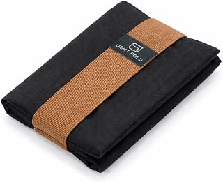 LIGHT FOLD Trifold Nylon Slim Wallet for Men, RFID Blocking Front Pocket