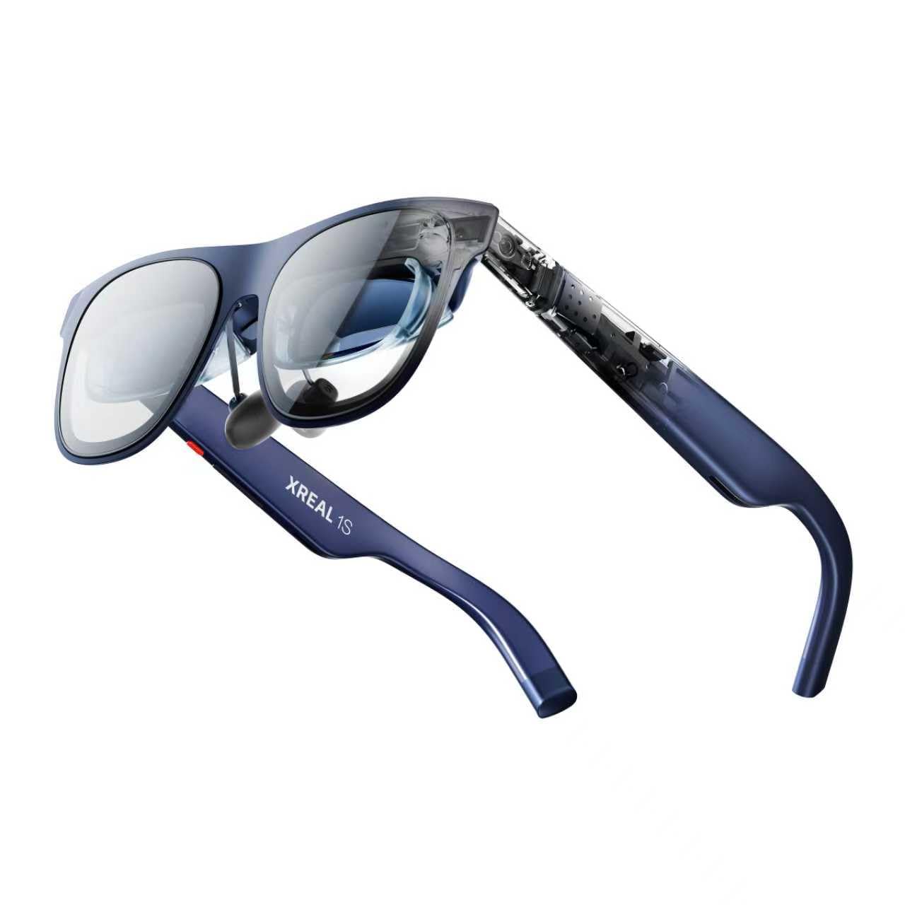 XREAL 1S AR Glasses, 500" Virtual Screen, Powered by X1 Chip, Native 3DoF | XR G