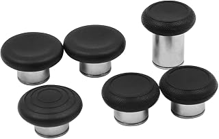 POFET 6-in-1 Swap Magnetic Joysticks Buttons Set Gaming Controller Replacement Thumbsticks Grip for Xbox One Elite Series 2 Controller