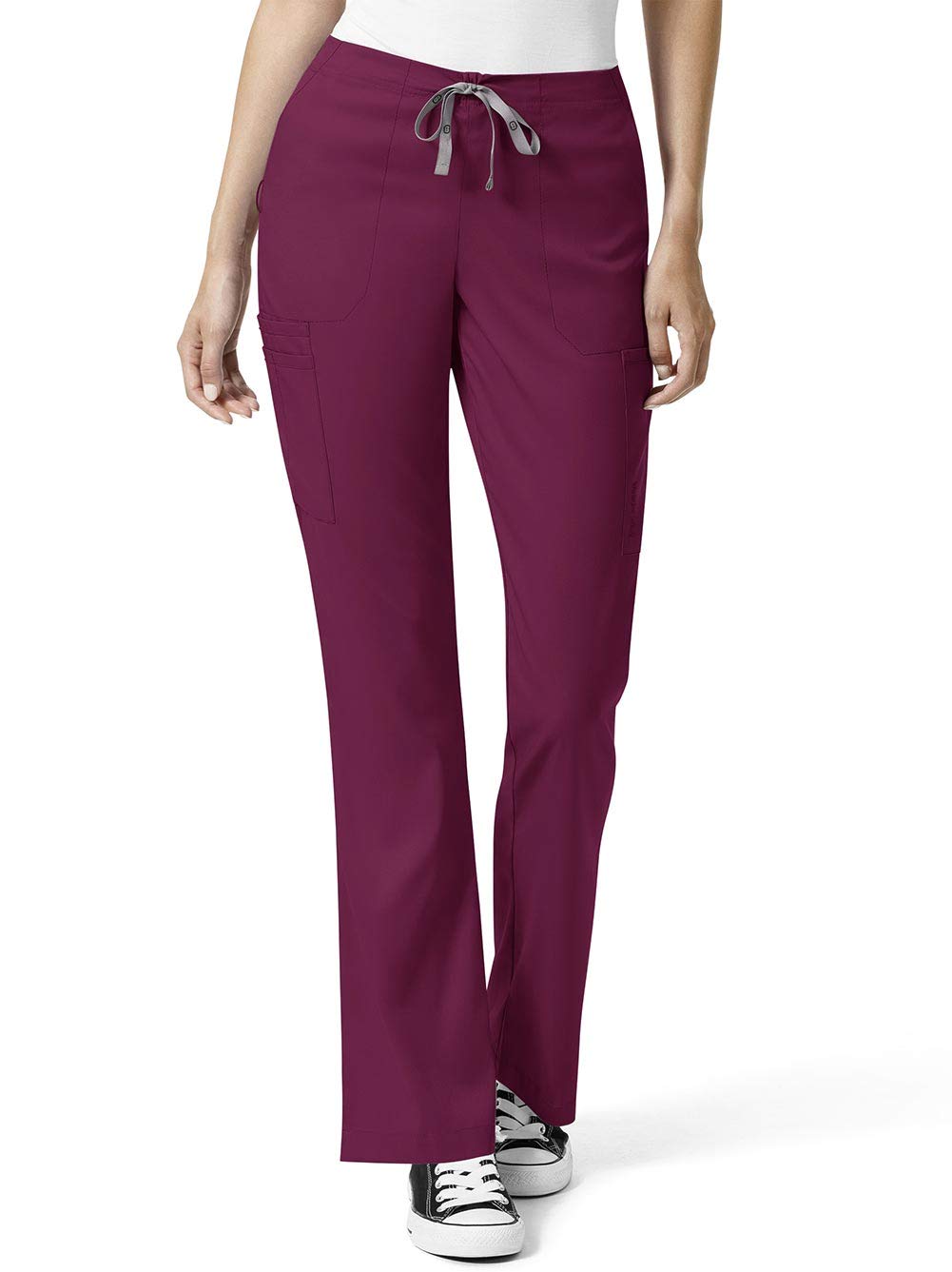 WonderWink Womens Women's High Waist Slim Leg PantMedical Scrubs Pants