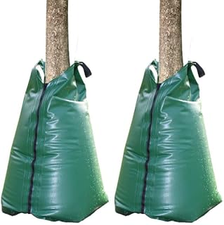 Tree Watering Bag, 20 Gallon Slow Release Tree Watering Bags-Drip Irrigation Bag for Newly Planted or Established Trees (2 Packs)