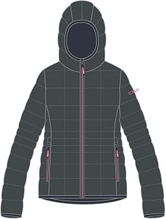 CMP Giacca Da Bambina In Nylon Con Cappuccio Fisso Nylon Jacket with Fixed Hood for Girl Unisex Children