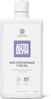 Autoglym High Performance Tyre Gel, Gloss or Satin Finish, 500ml | High-Performance Wheel Cleaner & Tyre Gel for Custom Cars – Delivers a Deep Gloss or Satin Finish